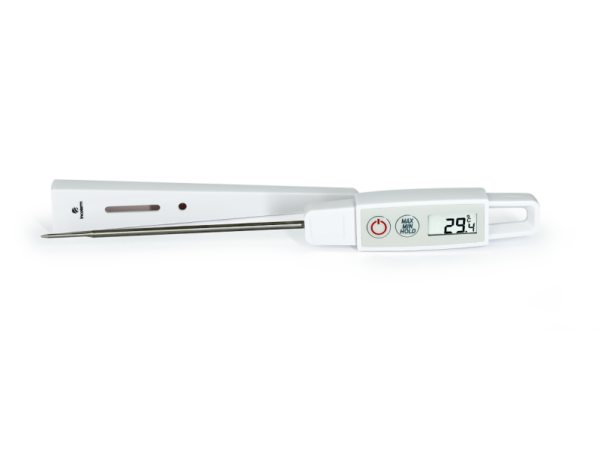 Termômetro Tipo Espeto Digital de -40ºC a 250ºC com Haste de 105 mm - 0321 - INCOTERM - com Certificado de Calibração Rastreável a RBC - Image 4