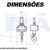 Dinamômetro Digital tipo Balança 1.000 kg com Gancho com Certificado de Calibração Rastreável - Image 4