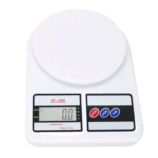 Balanças De Cozinha Digital De Mesa SF-400 De 0 a 10 kg com Certificado de Calibração Rastreável - Image 4