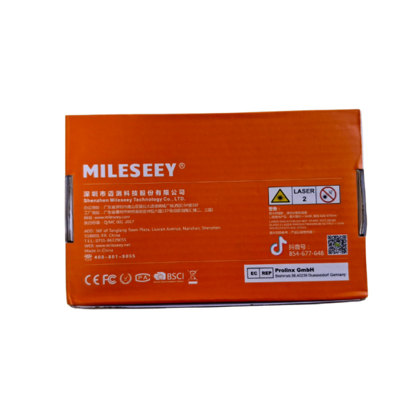 Trena digital a laser Mileseey X5 de 40 m com Certificado de Calibração Rastreável - Image 9