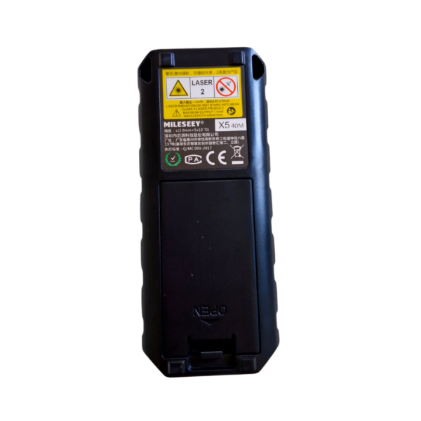 Trena digital a laser Mileseey X5 de 40 m com Certificado de Calibração Rastreável - Image 7