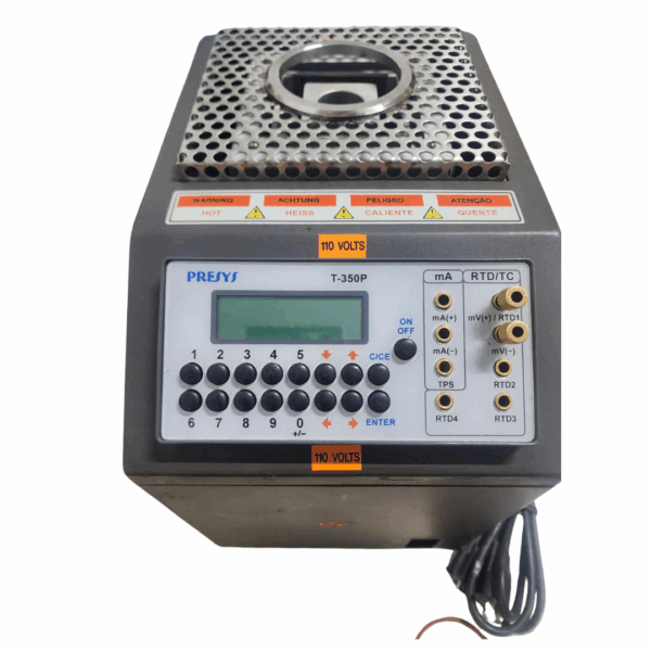 Forno Calibrador de Temperatura Presys T-350P - Com Certificado de Calibração Rastreável à RBC - Image 2