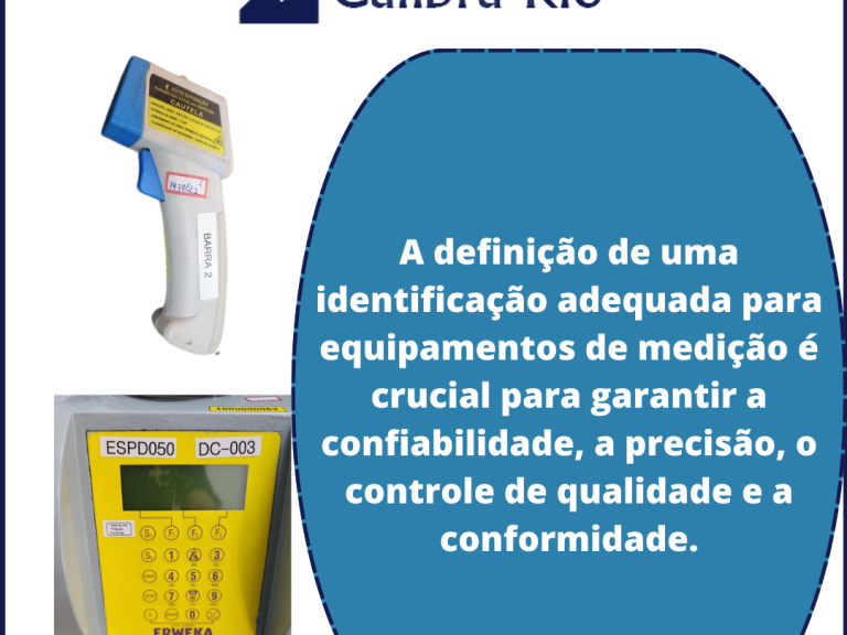 A definição de uma identificação adequada para equipamentos de medição é crucial para garantir a confiabilidade, a precisão, o controle de qualidade e a conformidade